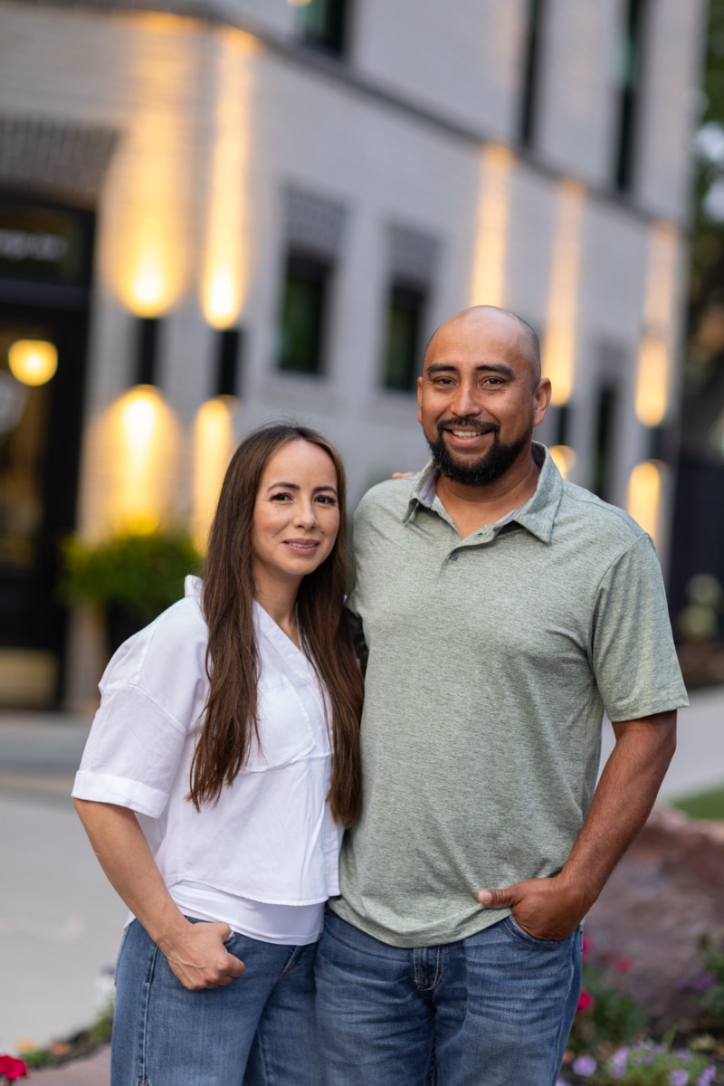 Robin and Zuemi Chacon, founders of RJ Contracting